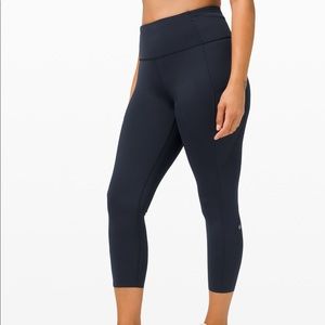 Lululemon fast & free tights, crop